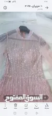  9 فستان سهره لون سومو للبيع مقاس ميديوم سمول