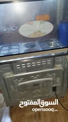  7 فرن غاز+كهرباء استعمال شهر واحد فقط
