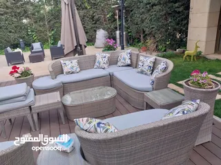  8 شوادر ومظلات خارجية واشرعة وبيرجولا وجميع مستلزمات التظليل الخارجي تنجيد مراجيح واطقم راتان