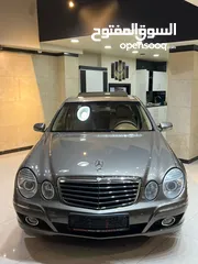  3 مرسيدس E200 2007 وارد شركه فحص فل كامل بحاله الوكاله مالك اول