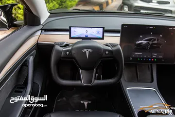  20 Tesla Model 3 2023 Standard plus   السيارة مميزة جدا و قطعت مسافة 7,000 كيلو متر فقط فقط
