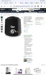  6 Tommee Tippee Closer to Nature Electric Bottle and Food Warmer سخانة حليب واطعمة اطفال تومي تيبي