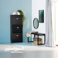  1 خزانة احذية بتصميم حديث ومميز