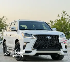  2 لكزس بلاك اديشن LX570-2019 صبغ الوكاله في قمة النظافة