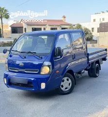  1 قابل للبدل كيا بنجو 2014 وارد كوري جمرك جديد فحص كامل فل كامل