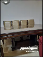  2 طاولة سفرة للبيع بحالة الوكاله