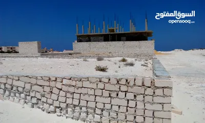  8 قطعه ارض للبيع في منطقه القصر علي الكورنيش الجديد