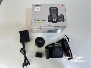  2 كاميرا كانون EOS 200D للبيع