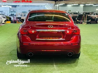  6 Infiniti Q50 2014 model, GCC specifications, in excellent condition