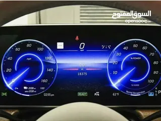  12 مرسيدس بنز EQS 450 + بحالة الوكالة وكفالة الوكالة