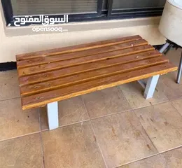  2 Bench for Outdoor & Indoor use كراسي خارجيه