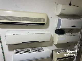  9 مكيفات بحاله الوكاله جديد ومستعمل بسعر منافس