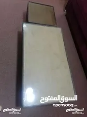  3 طاولة وسط مع 3 جانبيات