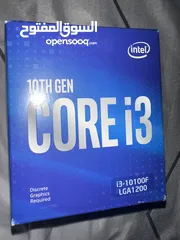  1 Intel I3 10100f