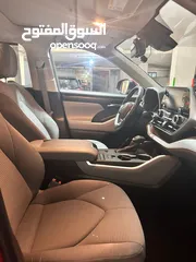  9 Toyota highlander بحاله الوكاله
