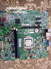  3 بورد Lenovo اصدار  IH81M +معالج i3  جيل رابع مع تبريد ومروحة + حبة 2رام السعر فقط ب30