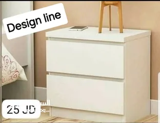  1 Design line ديكورات خشبية وعروض مستمرة على طاولات الوسط خزائن ملابس خزائن احزية خزائن حمام طاولات