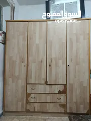  1 خزانة أربع أبواب