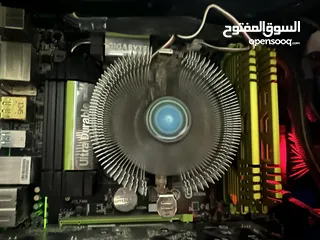  4 كيس كمبيوتر pc i7 ورام 16 و كرت شاشة gtx 1650 بسعرر حررق