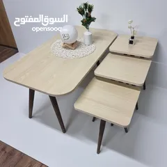  19 طاولات وسط نظام تركي  4 قطع     العرض لفتره محدوده سارع بالطلب