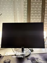  1 شاشة Asus 60hz 22 inch استعمل خفيف جدا