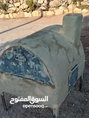  3 فرن طابون متحرك لشوي صواني وخبز ع حصى متنقل طول 85 العرض 65 صاج مقلفن بشتغل ع حطب وع غاز