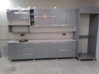  27 كاونتر mdf قياس 3امتار وسنك مترونص بسعر 650الف