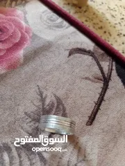  4 ذبله فضه إيطالي عريضه وثقيله