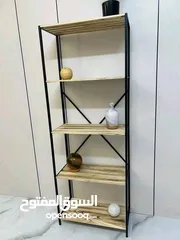  1 رفوف خشب قوي للديكور والتنظيم