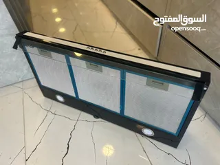  2 شفاط مطبخ فلاتر داخلية قوية بدون تمديد حديث وحصري تصميم أنيق أسود أو سلفر مكفول حرق سعر لن يتكرر