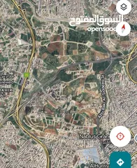  1 ارض سكنية للبيع مطلة على كردور عبدون على شارعين