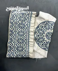  2 كميم نص نجم عمانية، خياطة يد قريات.