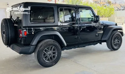  8 جيب رانجلر 2024 سبورت اس فحص كامل قطعت 15 الف كم فقط !