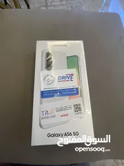 7 تلفون Galaxy A56 5G  جديد تماماً  جديد تماما بل جلاتين مساحه 256  8 giga ram  للمعني تواصل خاص