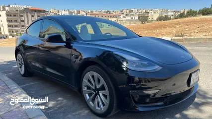  7 تيسلا موديل 3 2021 فحص 4 جيد اوتوسكور +B جمرك جديد