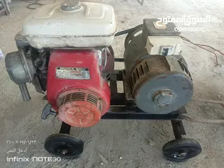  1 مولد كهرباء بنزين 3 كيلو ونص ياباني نوع هوندا