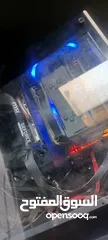  3 كمبيوتر قيمنق للبيع ينفع للتصميم موجود بس جهاز كيس وملحقاته متكامل معاه كيبورد قيمنق