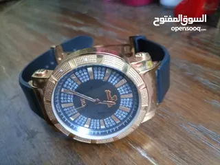  6 ساعة جست بلنج سويسري اصلي مطليه ذهب