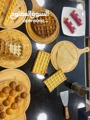  2 كريب وافل كوكتيلات ((تجهيز محلات وافتتاح))