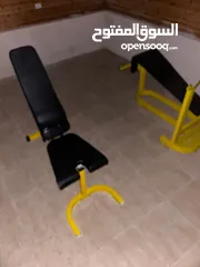  1 اجهزه رياضيه مستعمله للبيع بحاله الوكاله للانديه الرياضيه للاوزان العاليه