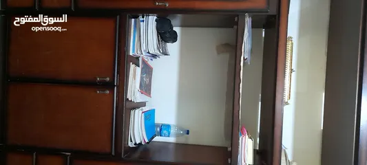  18 كنب+بوفيه لون بني مستعمل بحاله الجديد   للبيع بسعر 150