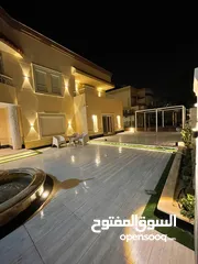  10 Fully furnished (Ultra Super Lux) Luxurious Villa in Rehab فيلا مفروشه للايجار فى مدينة الرحاب