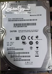  2 هارد دسك داخلي للابتوب بسعة 320 جيجا - 320GB LAPTOP HDD HARD DISK