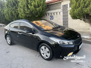  8 كيا سيراتو 2017 فحص كامل 7 جيد  ممشى قليل 116 الف km استخدام شخصي