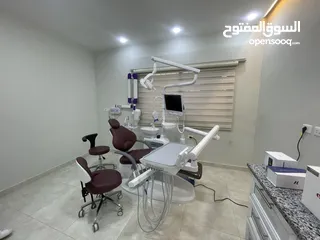  1 عيادة اسنان مع كامل معداتها