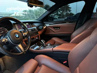  11 للبيع BMW 528 الموتر خليجي ((كيت M كااامل وكالة ))  موديل 2015