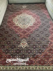  1 قطعتان من السجاد العجمي الإيراني الأصلي بخيط حرير