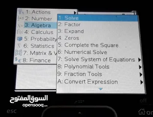  24 آلات حاسبة علمية متطورة رسومات تطبيقات عديدة Graphing Calculators
