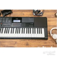  1 اورغ شرقي غربي CASIO CTX-700 جديد ضمان 2 سنه من موزع كاسيو موسيقى شرقي غربي مع المحول