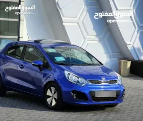  3 KIA RIO 2012 كيا ريو 2012 هاتش باك فل كامل مع فتحه أعلى مواصفات
